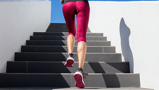 Woman exercising based on recommendation from Oakland chiropractor