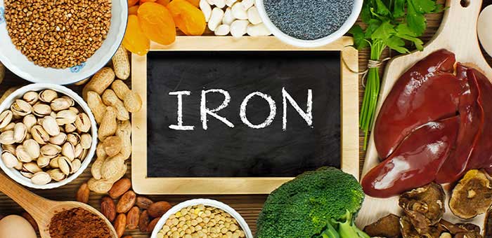 Iron rich foods recommended by Oakland chiropractor